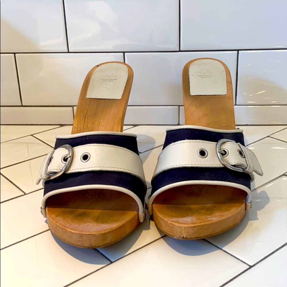 Coach Wood Soled Shoes